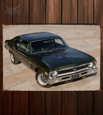 Металлическая табличка Chevrolet Nova SS 396 152